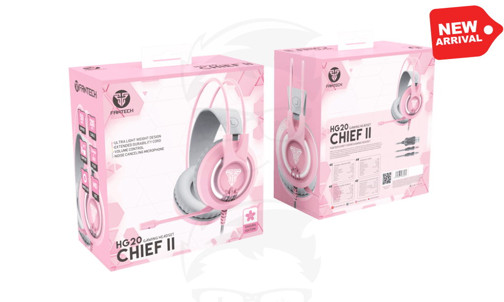 FANTECH HG20 CHIEF II SAKURA EDITION GAMING HEADSET FANTECH HG20 CHIEF II SAKURA EDITION GAMING HEADSET